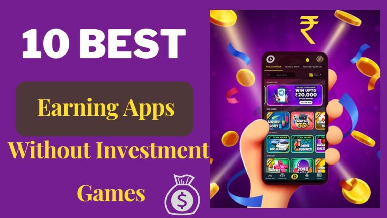 Best Apps to Earn Money Online Without Investment