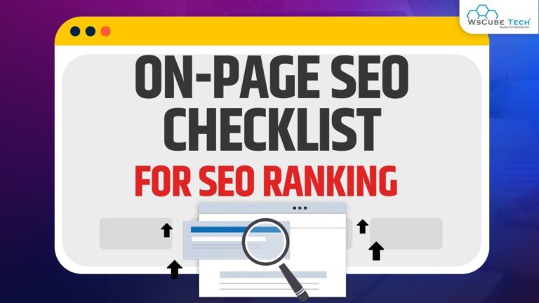 On-Page SEO Checklist for Tech Blogs