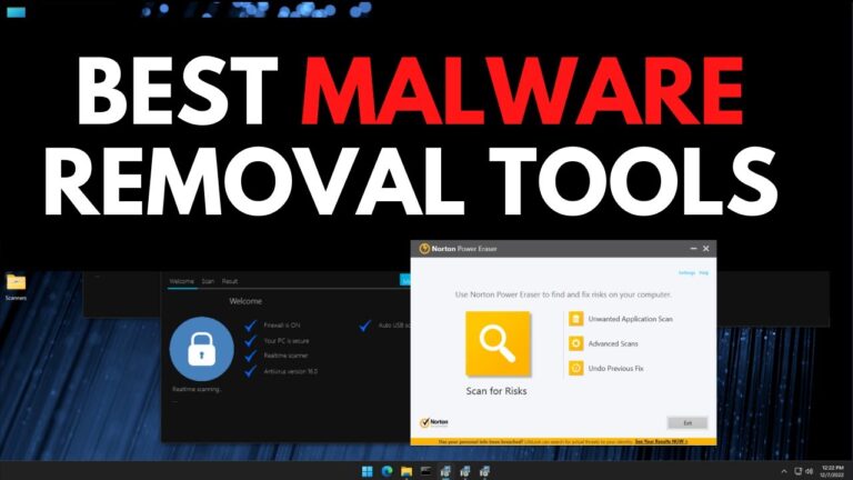Best Free Tools to Remove Malware from PC
