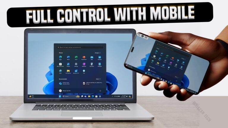 How to Control Your Laptop from Your Smartphone