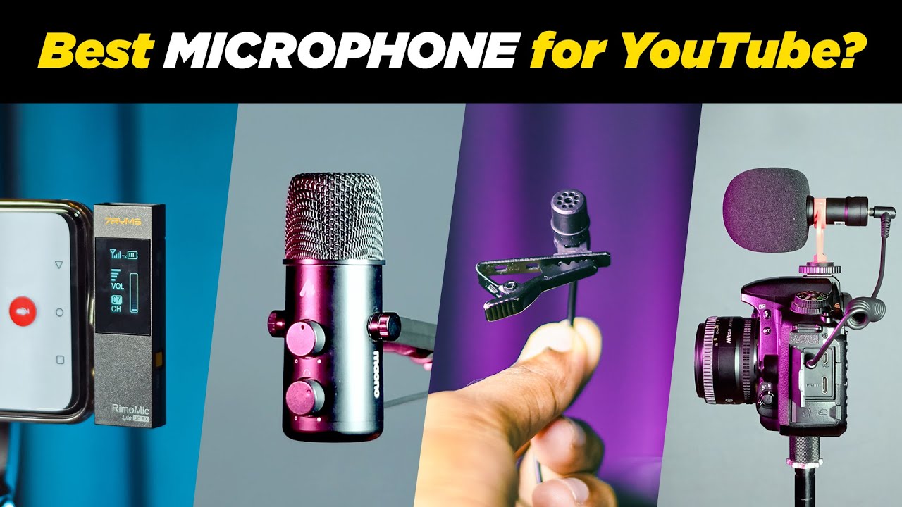 Best Microphones for YouTube Beginners Under Budget
