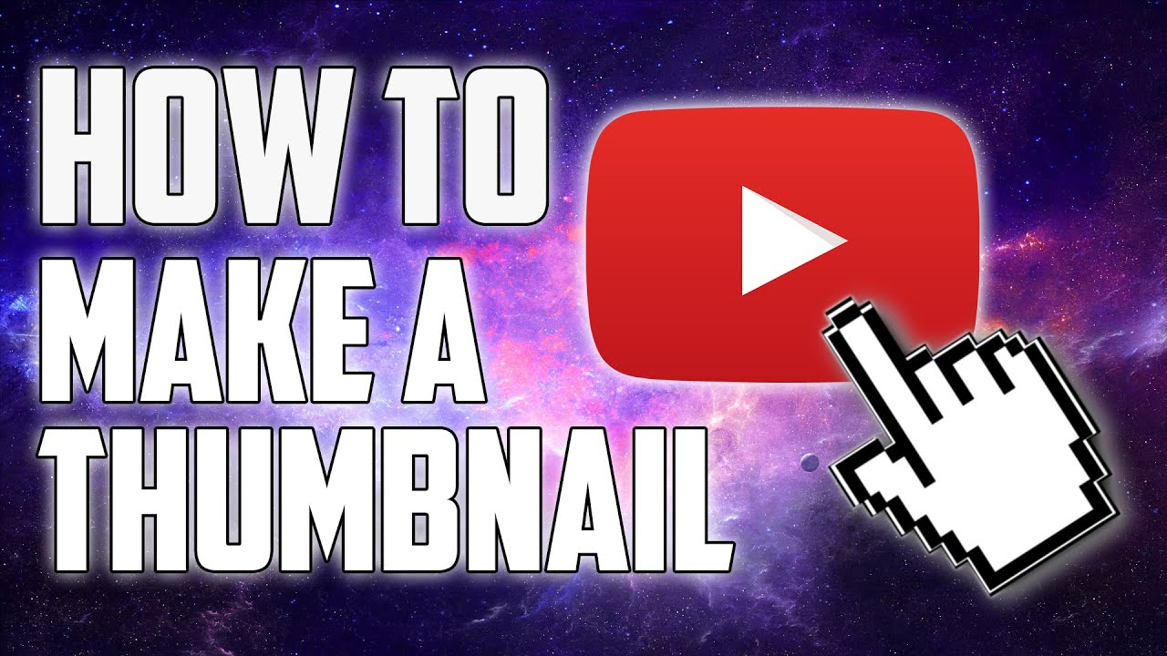 How to Make Thumbnail for YouTube Without Photoshop